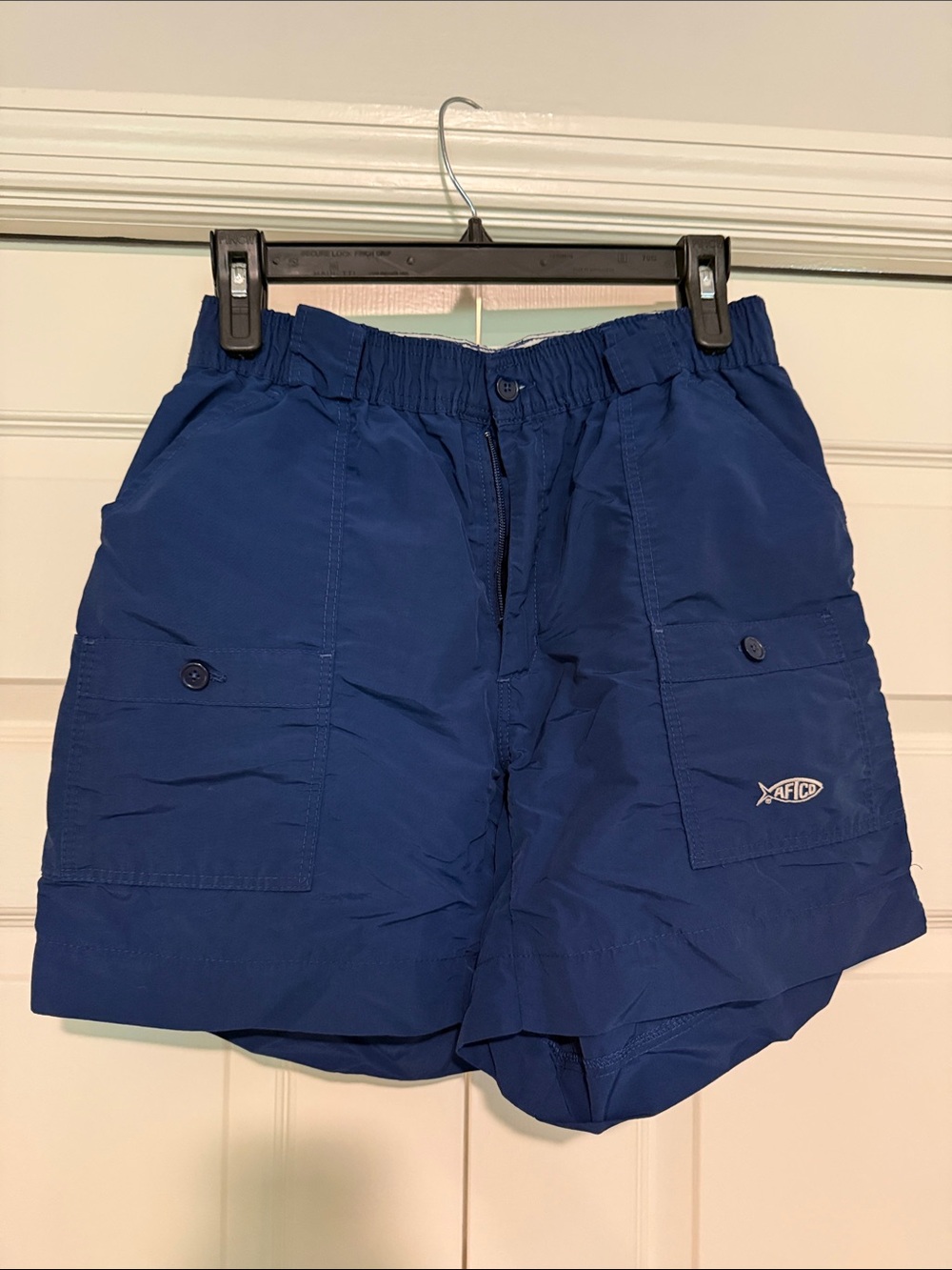 AFTCO Men's Royal Blue Cargo Shorts